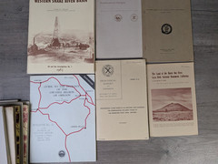27 Geology Books Lot MAPS INCLUDED USGS Professional Papers Volcanology Ash-Flow