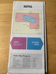 Nelles Map, Nepal: Scale – 1: 1,500,000.