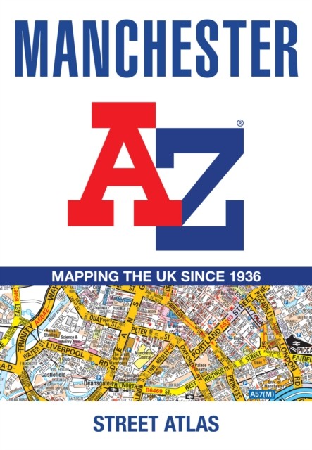 Manchester A-Z Street Atlas by A-Z Maps (Paperback Book)