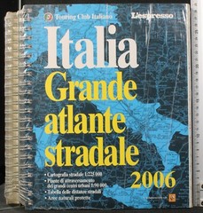 ITALIA GRANDE ATLANTE STRADALE 2006. AA.VV. TOURING CLUB ITALIANO.