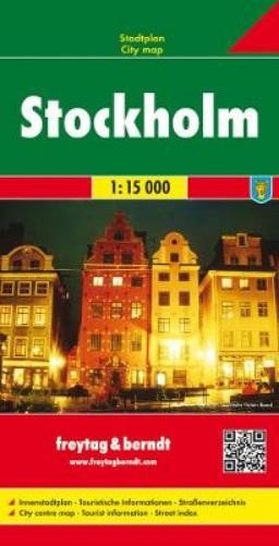 Freytag-Berndt Stockholm City Map 1:15,000 (Map) (UK IMPORT)