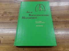 Atlas of Roentgenographic Measurement Hardcover Book 3rd Edition 1977