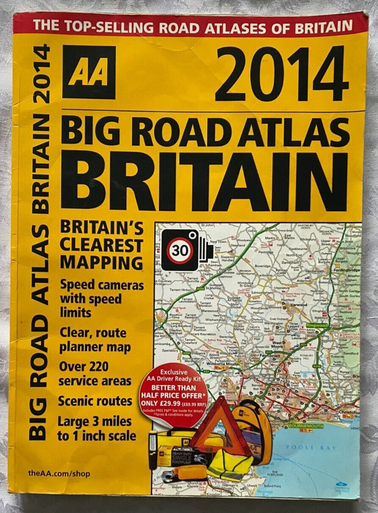 AA BIG ROAD ATLAS OF BRITAIN 2014