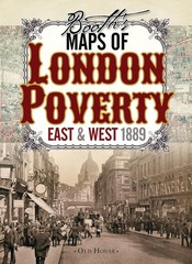 Booths Maps of London Poverty, 1889: East & West London by Charles Booth (Englis