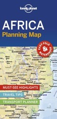 Lonely Planet Africa Planning Map by Lonely Planet (Sheet map, folded)