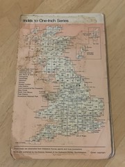 Ordnance Survey One Inch Map Sheet 107 Snowdon OS