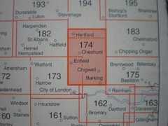 174 183 EPPING FOREST, CHELMSFORD, HARLOW LOT EXPLORER ORDNANCE SURVEY MAPS OS
