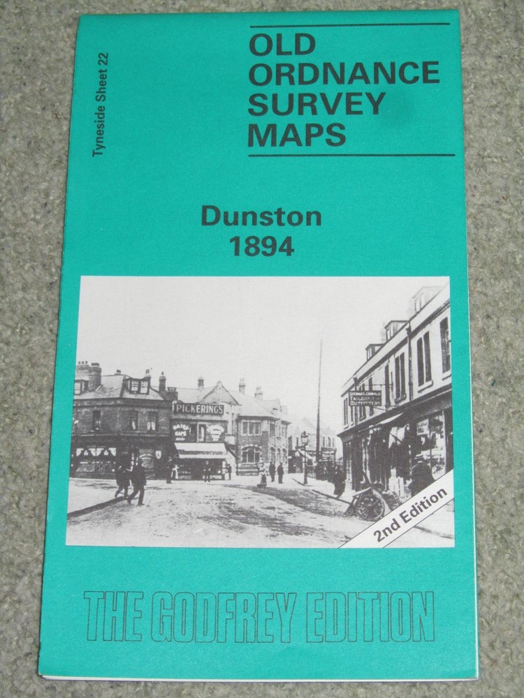 OS Ordnance Survey Godfrey Edition Reprints – Tyneside & Yorkshire areas