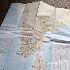 Insight Travel Map of India, Nepal & Pakistan + city plans