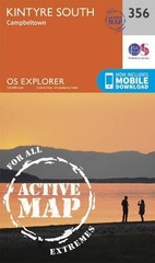 Kintyre South (Map) OS Explorer Active Map