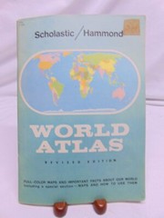 Atlas 1962 Scholastic/Hammond World Atlas Revised Edition Vintage