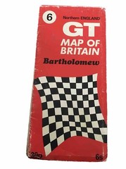 Bartholomew GT Map Series 6 Northern England 1970