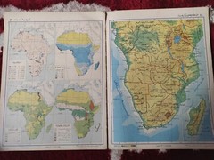 Arabic Atlas Book Full of World Maps Asia Middle East الأطلس العربي 1968 خرائط