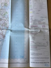 1988 Ordnance Survey Landranger Map 156 Saxmundham & Aldeburgh (incl Halesworth
