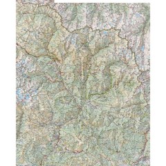 Spain Pyrennees Parc Natural De l’Alt Pirineu Hiking Cycling 2 map set **SALE**