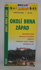 Czech Republic – Shocart 1:100,000 Tourism Map – Okoli Brna Zapad – 2001