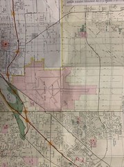 Vtg Chevron Map Sacramento California 1975 StandardOil SameDayHandle & Fast USPS