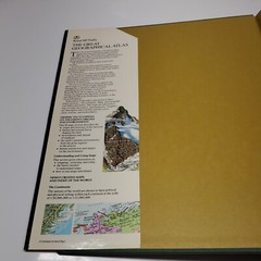 The Great Geographical Atlas by Rand McNally Staff (1982, Hardcover)