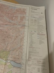 Ordnance Survey Landranger 40 Loch Shiel Map 1976 OS Glenfinnan Mallaig Arisaig