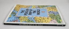 The Penguin Map of the World Folded Pull Out Map 1982 Collectible Item New Seale