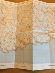 1980 Ordnance Survey Pathfinder Map SW 32/42 Land’s End & Newlyn (incl Mousehole