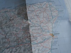 Vintage 1974 Ordnance Survey Route Planning Map NORTH Series M322 Edition 14GSGS