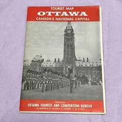 LIKE New – 1972 Ottawa Tourist Map – Canada’s National Capital – L@@K