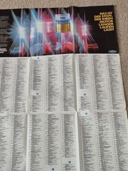Vintage Ford Customer Service Folding Map Of Germany 1984