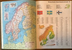 Hammond – Standard World Atlas – Deluxe Edition – 1983 Hardcover