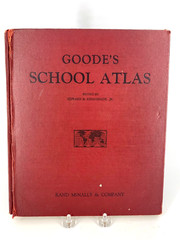 Goode’s School Atlas 1950 Hard Cover Rand McNally (Read Cond re; Covers)