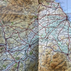 FIRTH OF FORTH Sheet 7 Fifth Series Ordnance Survey Quarter Inch 1964 colour map