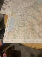Ordnance Survey Landranger 115 Snowdon Yr Wyddfa OS Map 1988 Snowdonia