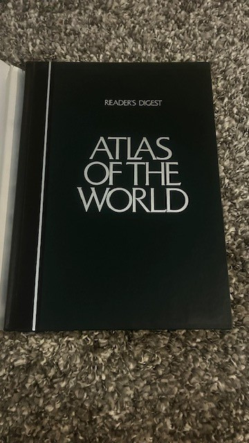 Reader’s Digest Atlas of the World by Reader’s Digest Editors (1987, Hardcover,