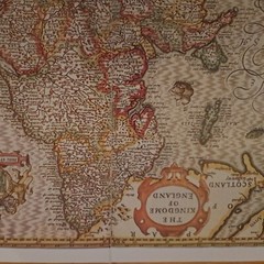 Tudor map of England by John Speed