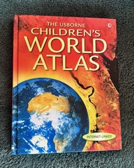 The Usborne, Children’s World Atlas, 60 pages of maps, Geographical, Earth