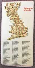 New Forest Bartholomew 1971 Half Inch Cloth Map Series, No:5,