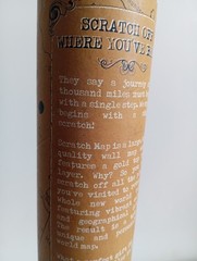 Scratch World Map Luckies of London Ltd Scratch Off Where You’ve Been Original