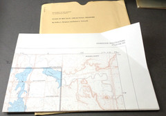 1988 USGS Flood of May 26-27, Tulsa Oklahoma HA-707, HUGE Map Mint
