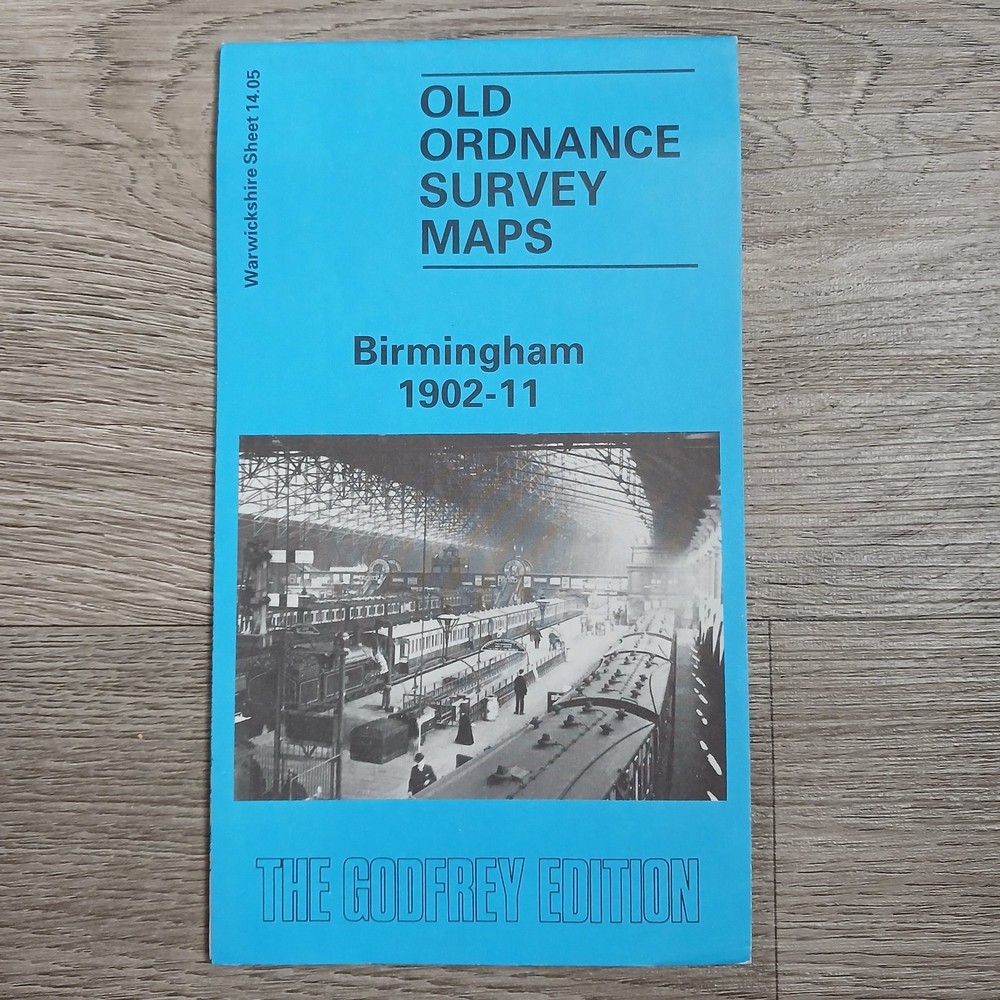 Alan Godfrey Old Ordnance Survey Map: Birmingham 1902-1911 (Warwickshire S.14.05