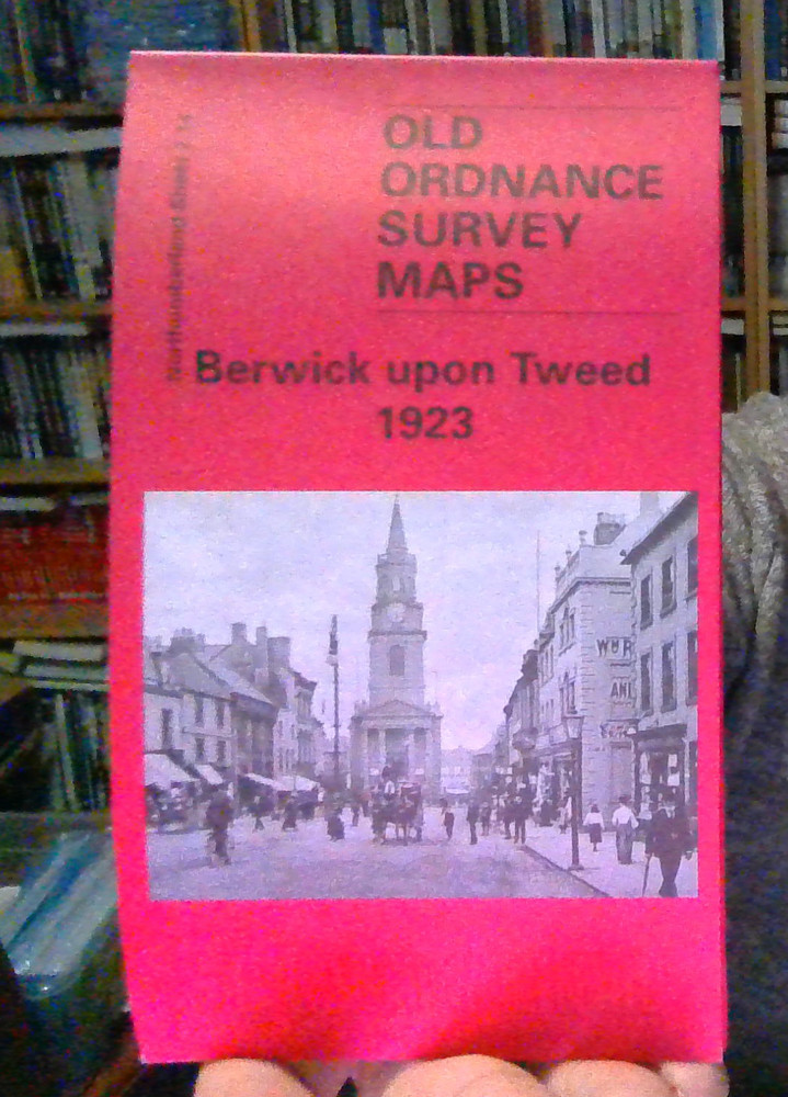 MAP OF Berwick upon Tweed 1923 Northumberland Sheet 2.14 NEW 9781841512945