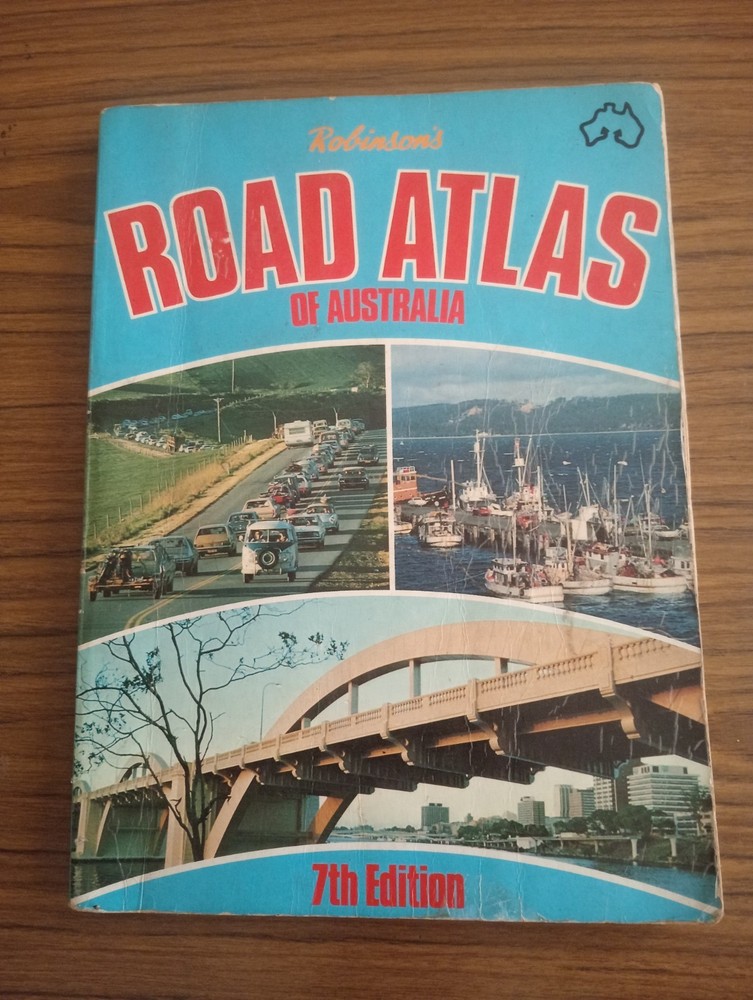 Robinson’s Road Atlas of Australia – 7th Edition – Atlas Book
