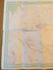 1976 Ordnance Survey Pathfinder Map 270 NO 28/38 Lochnagar and Glen Lee