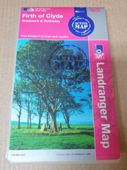 Ordnance Survey Landranger Active Laminated Map – MANY AVAILABLE CHOOSE A MAP