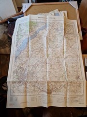 Ordnance Survey Map Of Great Britian – BRISTOL AND STROUD – 1963 – 1/63360
