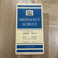 WHITSTABLE HERNE BAY Ordnance Survey Sheet TR16 1:25000 1960 National Grid