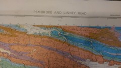Geological Map of Great Britain, Pembroke/Linney Head, Sheet 244 & 245, 1977