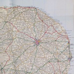 AA 5-Mile Motorists’ Map Series 2. South East & East Midlands (2nd Edition 1981)