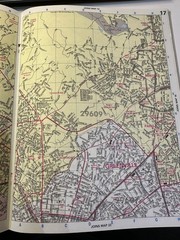 1996 Greenville County SC Large Scale Map Atlas – Accurate Maps – Second Edition