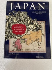 Japan : A Cartographic Vision Softcover Lutz Walter