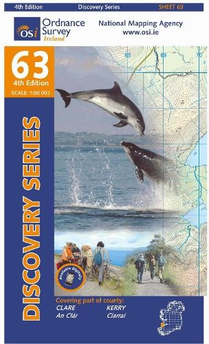 Ordnance Survey Ireland Clare, Kerry (Map) Irish Discovery Series (UK IMPORT)
